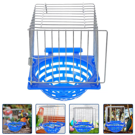 Parrot Nest Box Plastic Breeding Cage Nesting House for Birds Budgies Cockatiels