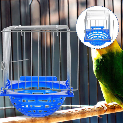 Parrot Nest Box Plastic Breeding Cage Nesting House for Birds Budgies Cockatiels