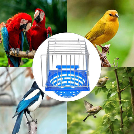 Parrot Nest Box Plastic Breeding Cage Nesting House for Birds Budgies Cockatiels