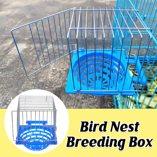 Parrot Nest Box Plastic Breeding Cage Nesting House for Birds Budgies Cockatiels