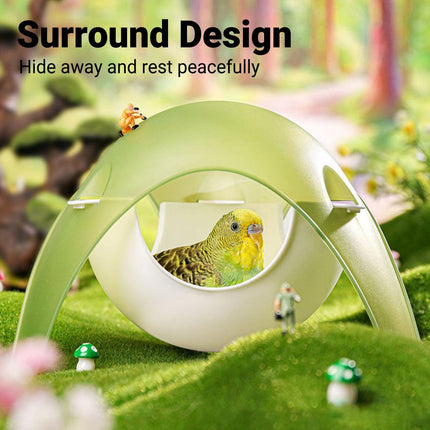 Birdhouse Summer Tiny House Hammock for Birds Outdoor Nesting Shelter for Pets