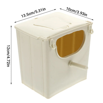 Hanging Bird Nest Box Weatherproof For Wild Bird Breeding Nesting House Shelter