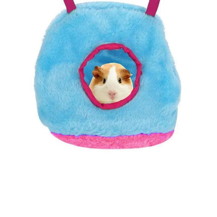 Bird Parrot Hammock Hut Practical Plush Snuggle Hanging Cave Cage Bed Tent AU - Aimall