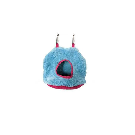 Bird Parrot Hammock Hut Practical Plush Snuggle Hanging Cave Cage Bed Tent AU - Aimall