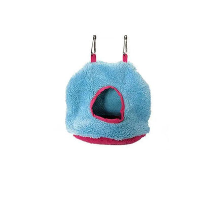 Bird Parrot Hammock Hut Practical Plush Snuggle Hanging Cave Cage Bed Tent AU - Aimall