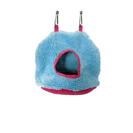Bird Parrot Hammock Hut Practical Plush Snuggle Hanging Cave Cage Bed Tent AU - Aimall