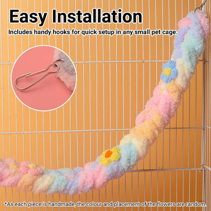 Small Pets Climbing Rope for Small Pet Cage Play Exercise Chewing Toy Use