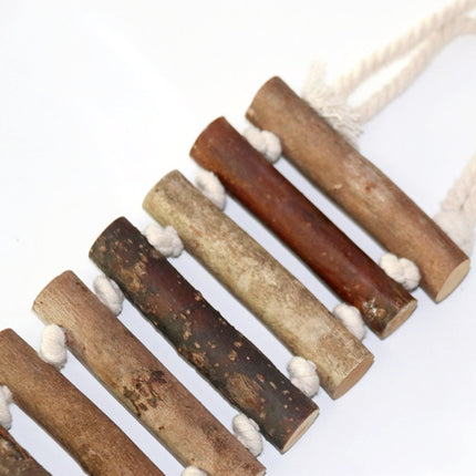 2 PCS Small Medium Parrot Toy Ladder Bridge for Budgie Cockatiel Bird Cage Play