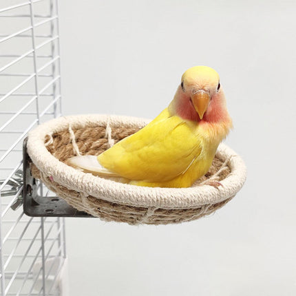 Birds Nest Parrot Straw Nest for Small Animal Nesting Material Bedding