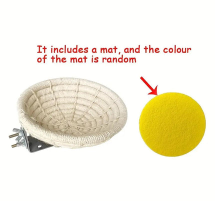 Birds Nest Parrot Straw Nest for Small Animal Nesting Material Bedding