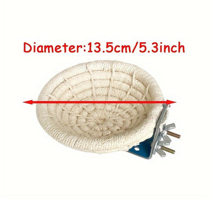 Birds Nest Parrot Straw Nest for Small Animal Nesting Material Bedding