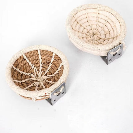 Birds Nest Parrot Straw Nest for Small Animal Nesting Material Bedding
