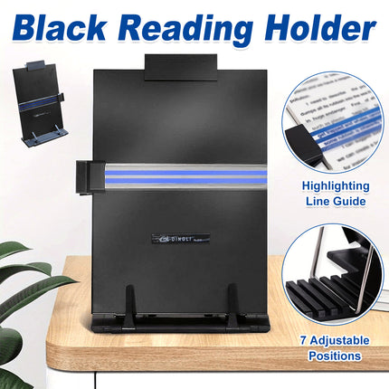 Adjustable Reading Holder Book Stand for Books Tablets Magazines Home Office Use