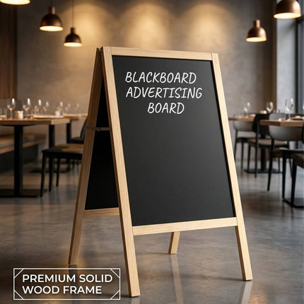 A Frame Chalkboard Menu Display Board 95x53cm