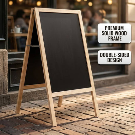 A Frame Chalkboard Menu Display Board 95x53cm