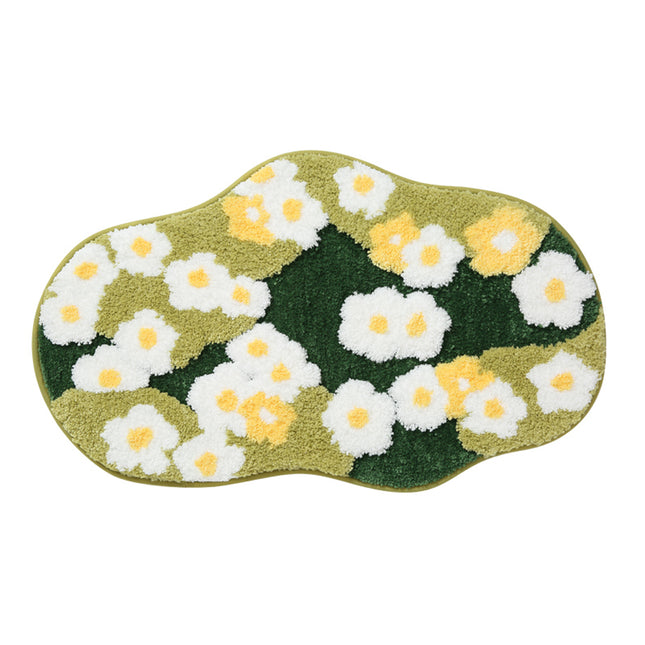 Carpet Irregular shaped Hall Pet Floor Mat Non Slip for Living Room Entryway
