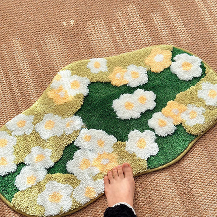 Carpet Irregular shaped Hall Pet Floor Mat Non Slip for Living Room Entryway