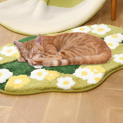 Carpet Irregular shaped Hall Pet Floor Mat Non Slip for Living Room Entryway