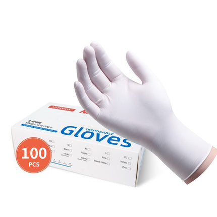 100Pcs Disposable Food Grade Gloves Catering Barber Shop Hygienic Protection AU