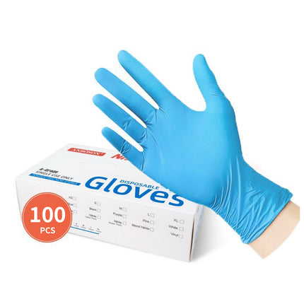 100Pcs Disposable Food Grade Gloves Catering Barber Shop Hygienic Protection AU