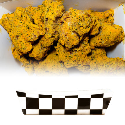 12PCS Food Grade Fast Food Box Waterproof Oilproof Disposable Snack Boxes