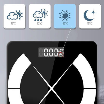 Body Fat Scale Household Fat Scale Weighing Scale Digital Bathroom Scale Fitness