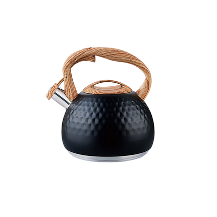 3L Stainless Steel Whistling Kettle Hammer Pattern Induction Gas Teapot Use