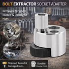 Broken Bolt Extractor Set Screw Remover Tool For Damaged Studs And Stripped Nuts