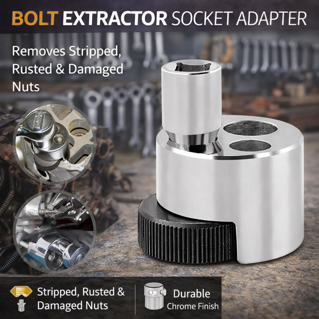 Broken Bolt Extractor Set Screw Remover Tool For Damaged Studs And Stripped Nuts