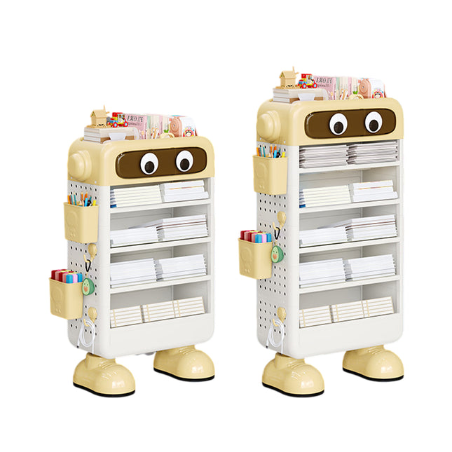 Multi Layer Cartoon Freestanding Home Book Storage Rack Cute Design