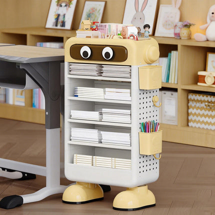 Multi Layer Cartoon Freestanding Home Book Storage Rack Cute Design
