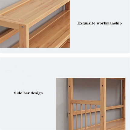Compact Desktop Bookshelf Storage Bookcase Organizer Small Shelf Display Unit