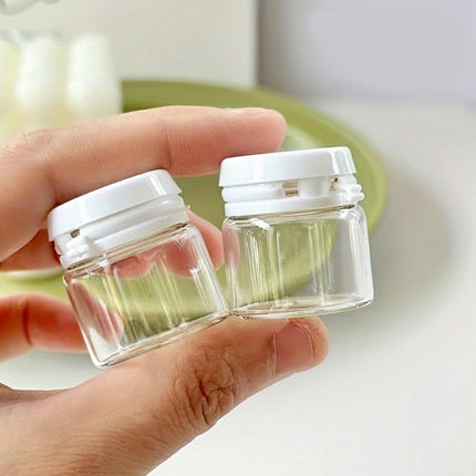 Clear Travel Bottles Proof Refillable Cosmetic Containers For Liquid Toiletries
