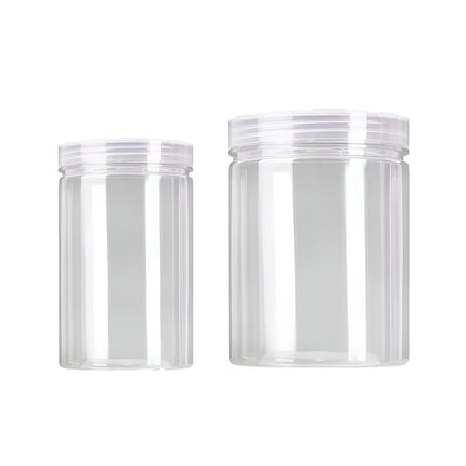 50PCS Plastic Sealed Storage Jars Food-Grade for Kitchen Pantry Spice Snack