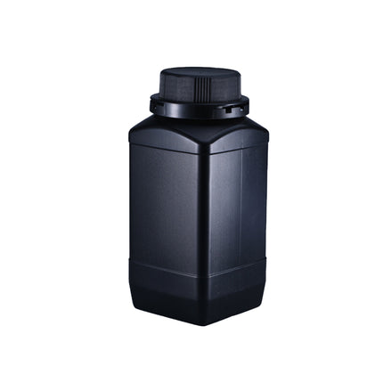 4PCS Chemical Wide Mouth Square Bottle With Lid Reagent Bottle 1L Lab Storage