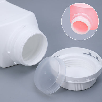 4PCS Chemical Wide Mouth Square Bottle With Lid Reagent Bottle 1L Lab Storage