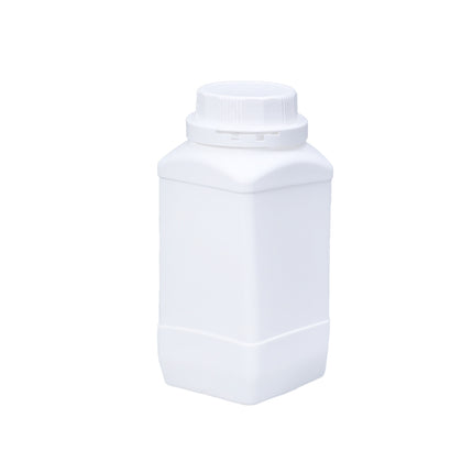4PCS Chemical Wide Mouth Square Bottle With Lid Reagent Bottle 1L Lab Storage
