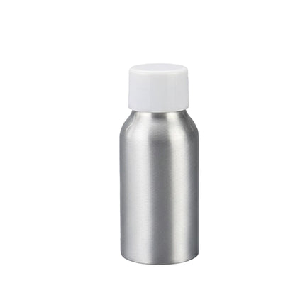10PCS Mini Leak Proof Aluminum Bottle With Plastic Lid Essential Oil Refillable