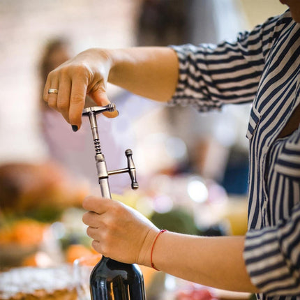 Multifunctional Manual Wine Bottle Opener Premium Grade Aluminum Alloy Durable
