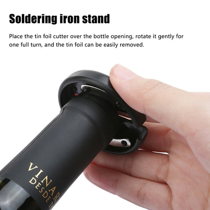 5PCS Electric Wine Bottle Opener Automatic Set With Rechargeable USB Corkscrew