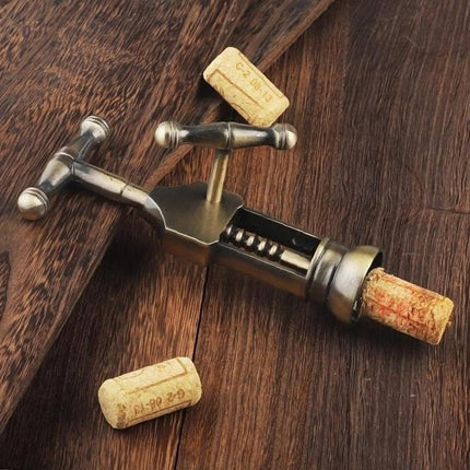 Multifunctional Manual Wine Bottle Opener Premium Grade Aluminum Alloy Durable