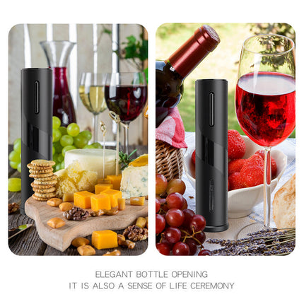 5PCS Electric Wine Bottle Opener Automatic Set With Rechargeable USB Corkscrew