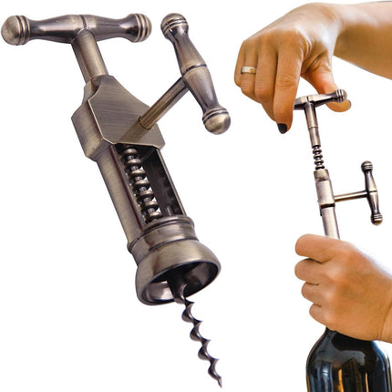 Multifunctional Manual Wine Bottle Opener Premium Grade Aluminum Alloy Durable