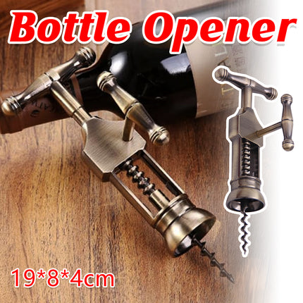 Multifunctional Manual Wine Bottle Opener Premium Grade Aluminum Alloy Durable
