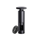 Wine Bottle Corkscrew Opener Manual Cylinder Window with Foil Cutter Set