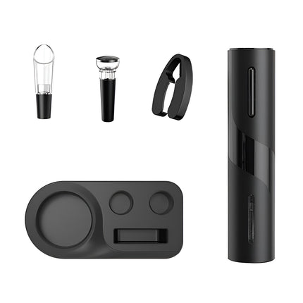 5PCS Electric Wine Bottle Opener Automatic Set With Rechargeable USB Corkscrew