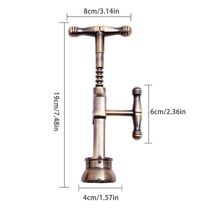 Multifunctional Manual Wine Bottle Opener Premium Grade Aluminum Alloy Durable