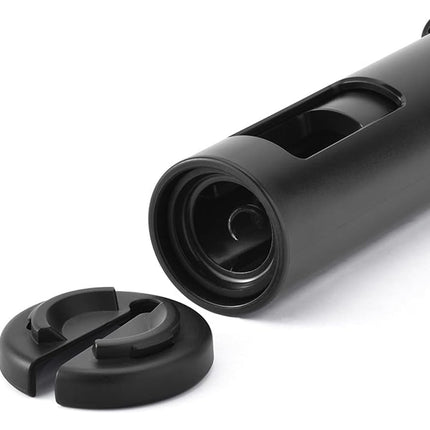 Wine Bottle Corkscrew Opener Manual Cylinder Window with Foil Cutter Set