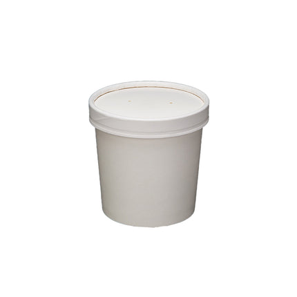 50PCS 235/350ml Kraft Paper Bowls Soup Noodle Bowls for Party Takeaway Food Use