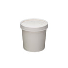 50PCS 235/350ml Kraft Paper Bowls Soup Noodle Bowls for Party Takeaway Food Use
